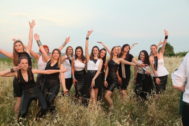 Perpetuum Jazzile so bili na snemnaju razigrani.<br />
Foto Arhiv zasedbe