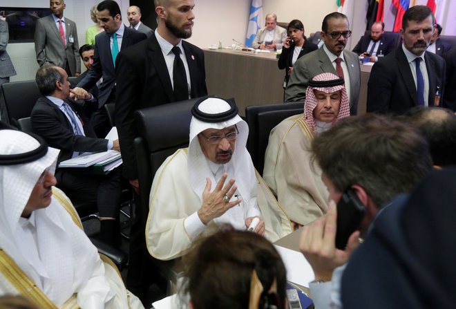 Khalid al-Falih, naftni minister Savdske Arabije, je uspešno zagovarjal predlog o povečanju črpanja nafte. FOTO: Reuters
