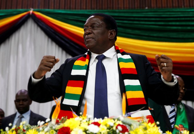 Emmerson Mnangagwa&nbsp;FOTO: Reuters