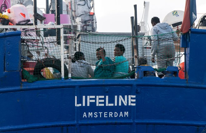 Ladja Lifeline. FOTO: AFP