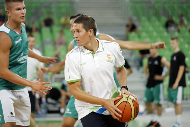 Jaka Lakovič je še vedno dragocen za košarkarsko reprezentanco.<br />
FOTO: Uroš Hočevar/Delo