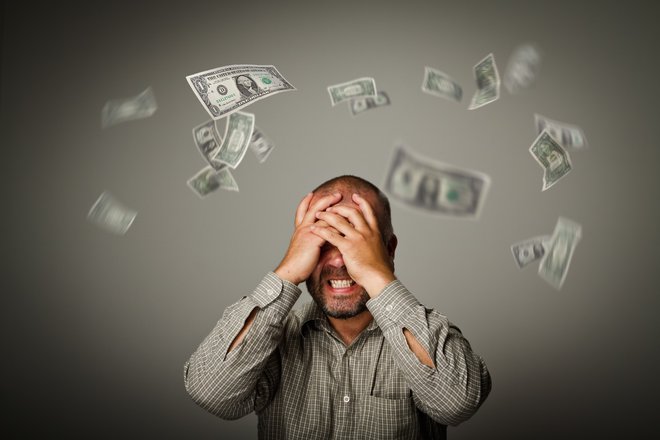 Večina loterijskih milijonarjev ima po petih letih manj kot pred zadetkom in pred smrtjo bankrotira. FOTO: Shutterstock