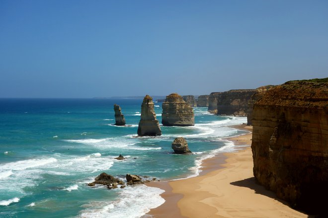 Dvanajst apostolov ob veliki oceanski cesti na jugovzhodu Avstralije. Je treba še kaj dodati? FOTO: Osebni arhiv