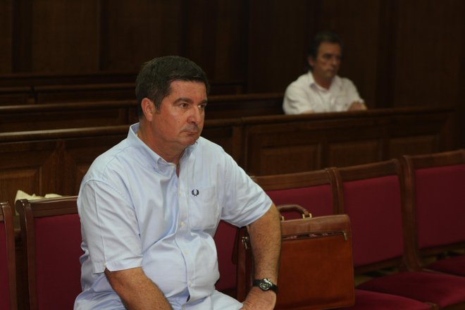 Robert Časar na sodni obravnavi. FOTO: Šuligoj Boris/Delo