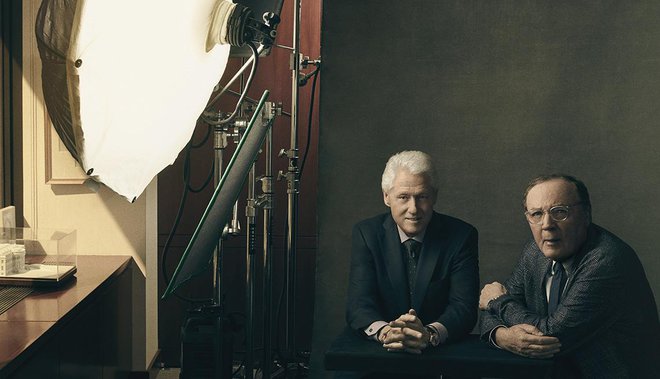 Bill Clinton in James Patterson FOTO: Promocijsko gradivo