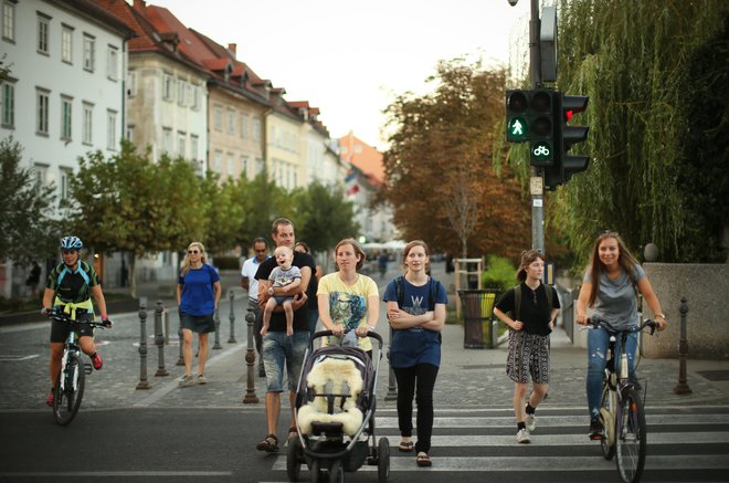 Ljubljančani spadajo med najbolj zadovoljne prebivalce Slovenije. FOTO Jure Eržen