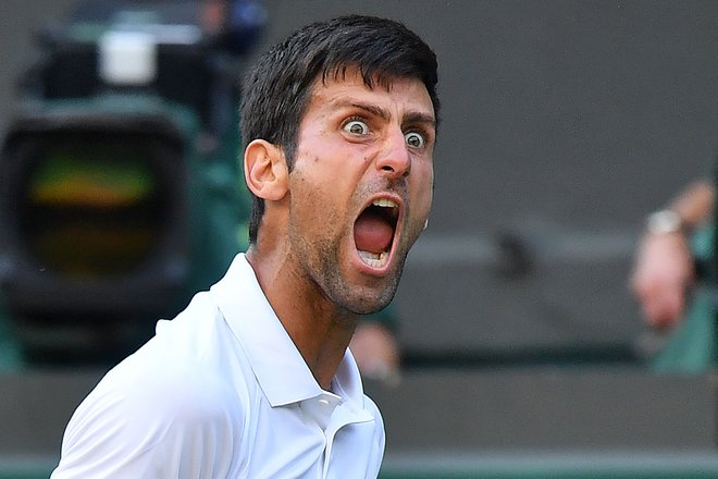 Novak Đoković je oddal prvi niz na turnirju. Foto Ben Stansall/AFP
