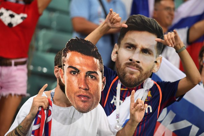 Messi je zabil manj golov kot Koren, Birsa in Ljubijankić in zbral toliko podaj kot Radosavljević.&nbsp;Foto Kiril Kudrjavcev/AFP