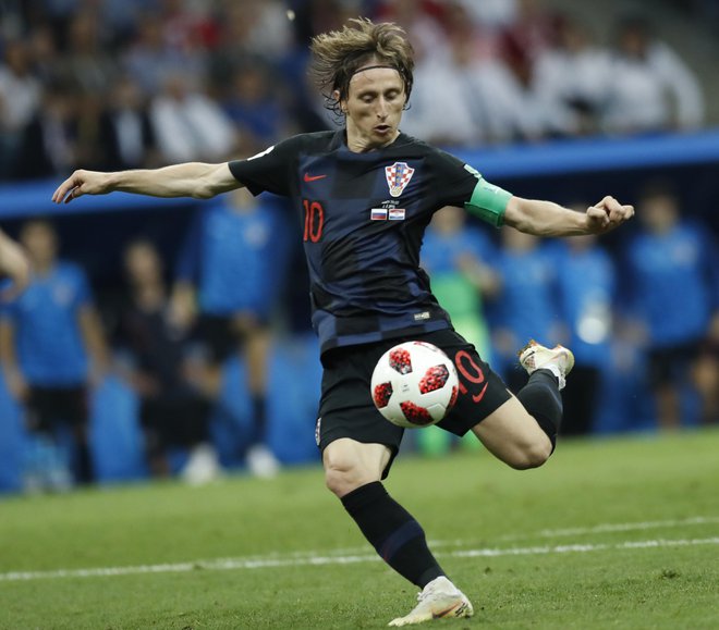 Luka Modrić je gonilna sila hrvaške reprezentance. FOTO: AP