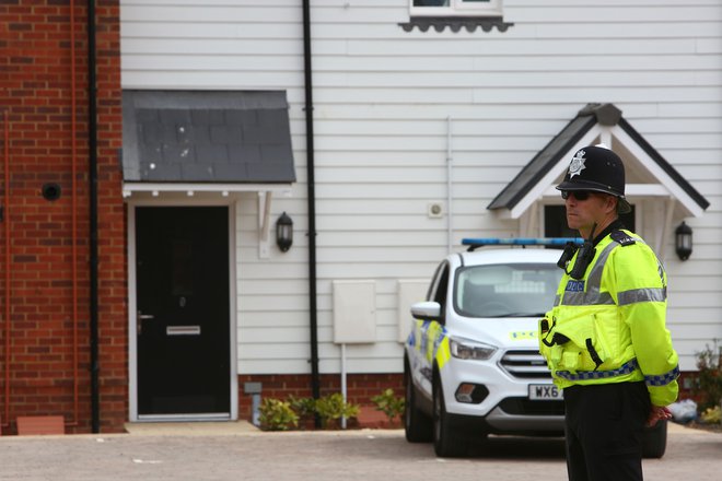 Pred štirimi meseci sta se v Salisburyju zastrupila nekdanji ruski vohun Sergej Skripal in njegova hči Julija Skripal.&nbsp; FOTO: Geoff Caddick/AFP