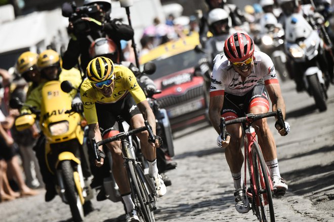 Najtežje etape Toura prinesejo tudi najboljše zgodbe, glavni junak minulega konca tedna je zagotovo postal John Degenkolb. Foto: AFP