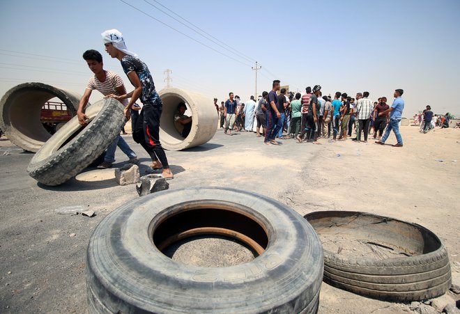 Protesti v Basri.<br />
FOTO REUTERS