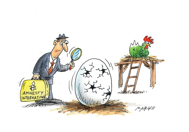 Karikatura: Marko Kočevar