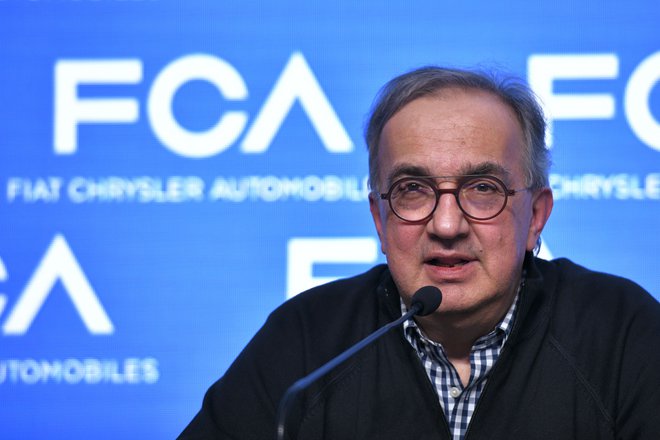 Sergio Marchionne se je pred smrtjo zdravil v Švici. AFP PHOTO / Piero CRUCIATTI