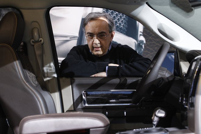 Sergio Marchionne je zapustil sedmo največjo avtomobilsko firmo na svetu. FOTO: Reuters