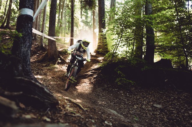 Obisk v slovenskih bike parkih raste, a njihov razvoj je prepočasen. FOTO: Sašo Tušar