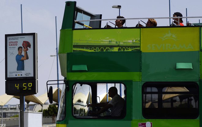 Na jugu Portugalske in Španije je več kot 40 stopinj Celzija. FOTO: AFP