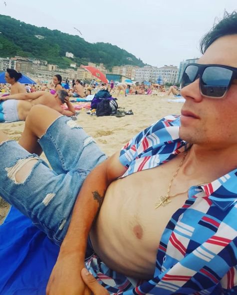 Primož Roglič uživa na sanjskem, a kratkem dopustu. FOTO: Instagram
