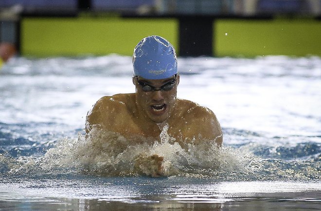 Peter John Stevens bo prišel v Glasgow le na tekmo 50 m prsno in se po njej takoj vrnil v ZDA.<br />
FOTO Jože Suhadolnik