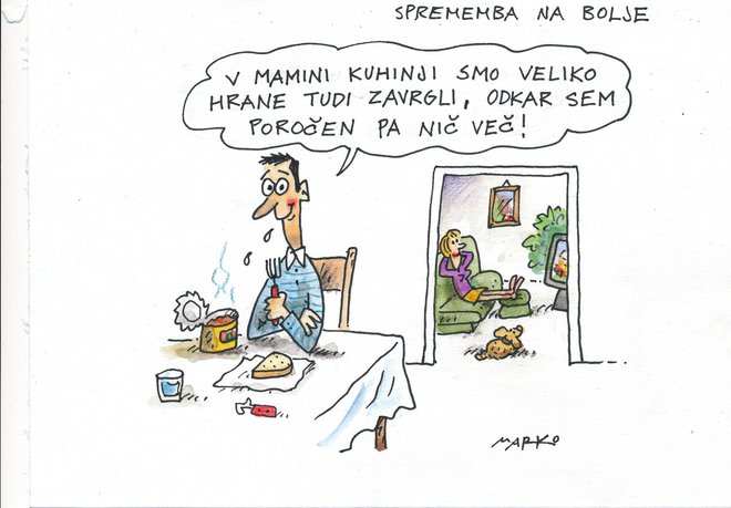 KARIKATURA: Marko Kočevar