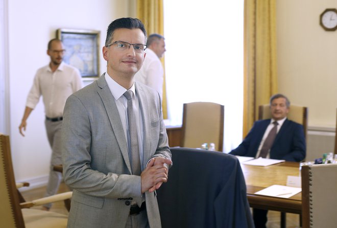 Če bo Marjan Šarec postal mandatar, ima največ petnajst dni časa po izvolitvi, da vloži predlog kandidatur za svojo ekipo. FOTO: Blaž Samec/Delo