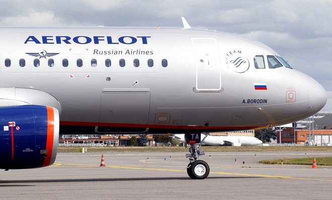 Ruski nacionalni prevoznik Aeroflot naj bi z zimskim voznim redom začel ponovno leteti med Ljubljano in Moskvo. FOTO: Regis Duvignau/Reuters