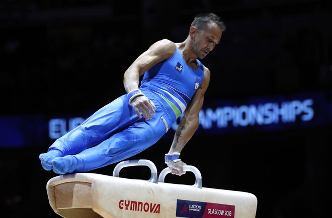 Sašo Bertoncelj je vpisal svoj najboljši dosežek z evropskih prvenstev. FOTO: Darko Bandić/AP