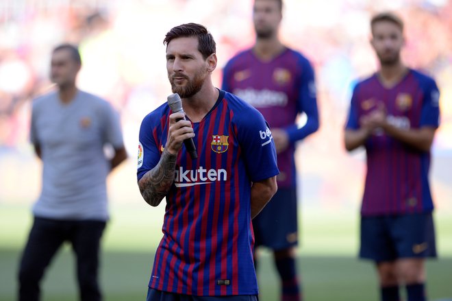 Lionel Messi je po sredini zmagi Barcelone nad Boco Juniors obljubil navijačem boj za ligo prvakov.