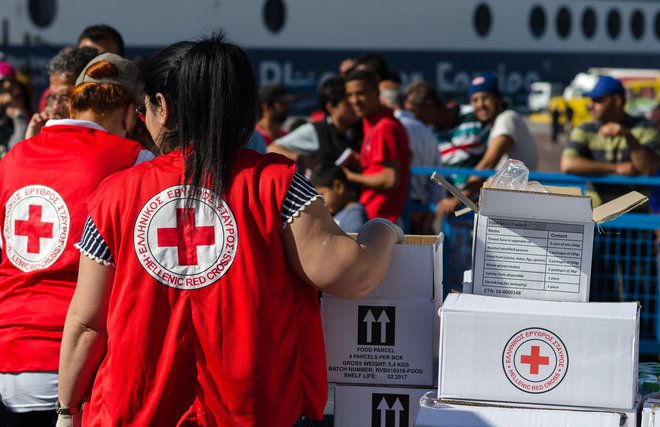 Delavci Rdečega križa pomagajo po vsem svetu. Foto Shutterstock