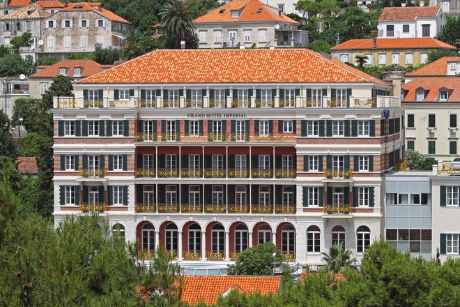 Hilton Imperial v Dubrovniku spretno izkorišča svojo 120-letno zgodovino. FOTO Shutterstock