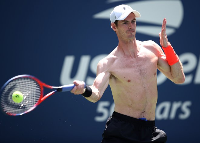 Andy Murray je v novi kolumni bežno omenil tudi Slovenijo. FOTO: Julian Finney/AFP