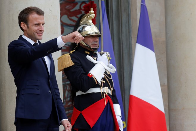 Sandro Gozi: Emmanuel Macron je edini evropski voditelj, ki ima moč in voljo, da bi na novo postavil Evropo. FOTO: Philippe Wojazer/Reuters