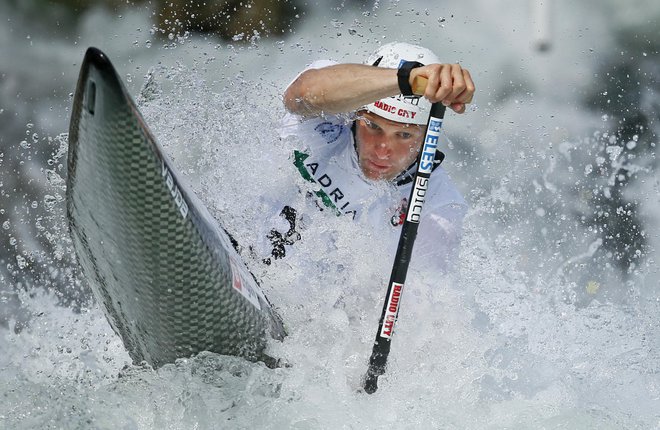 Benjamin Savšek bo na domačih brzicah spet v igri za stopničke. FOTO: Matej Družnik/Delo