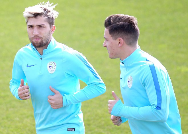 Kevin Kampl (levo) naj bi naslednji teden igral za reprezentanco prvič po prihodu selektorja Tomaža Kavčiča.