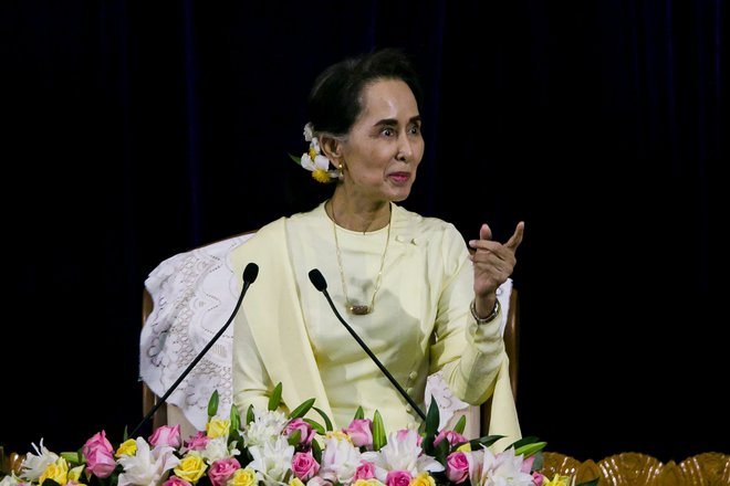 Aung San Su Či FOTO: Ye Aung Thu/AFP