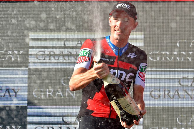 Rohan Dennis se je od Vuelte poslovil z dvema etapnima zmagama. FOTO: AFP