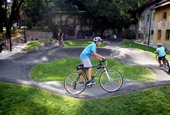 Tretji, največji ljubljanski Kolopark bodo v Fužinah odprli 21. septembra. FOTO: Roman Šipić/Delo