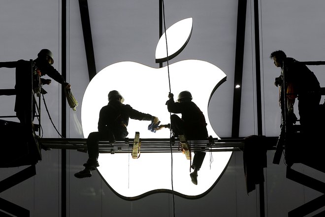 Apple je eden najbolj prepričljivih argumentov vodstva v Pekingu, da se je treba za vsako ceno izogniti trgovinski vojni. Foto Reuters