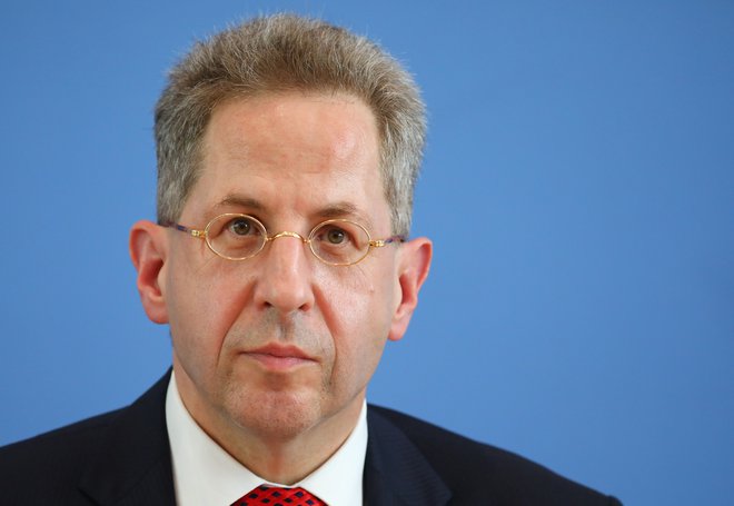 Vodje nemške obveščevalne službe Hans-Georg Maaßen. FOTO:&nbsp;Reuters/Hannibal Hanschke