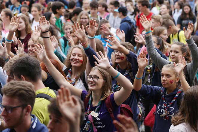 Srečanje Stična mladih. FOTO: Leon Vidic/Delo