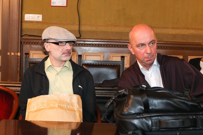 Michel Stephan in njegov zagovornik Gorazd Fišer. FOTO: Marko Feist