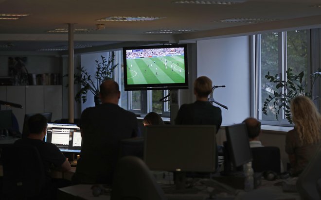 Sport Klub, TV kanal. Ljubljana, 18. september 2018 Foto Leon Vidic/delo