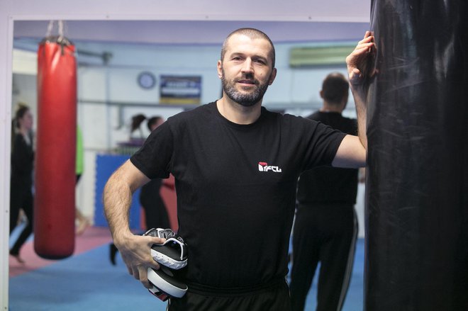 Sašo Weixker, trener boksa in gonilo plemenite veščine v Ljubljani. FOTO: Tina Ramujkić