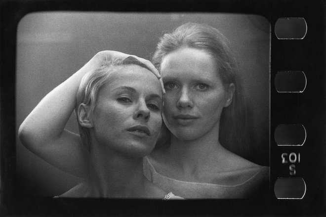 Z vsemi svojimi glavnimi igralkami je imel strastna ljubezenska razmerja. Bibi Andersson in Liv Ullmann nista bili izjeme. Na fotografiji prizor iz filma Persona. Foto Arhiv Kinoteke