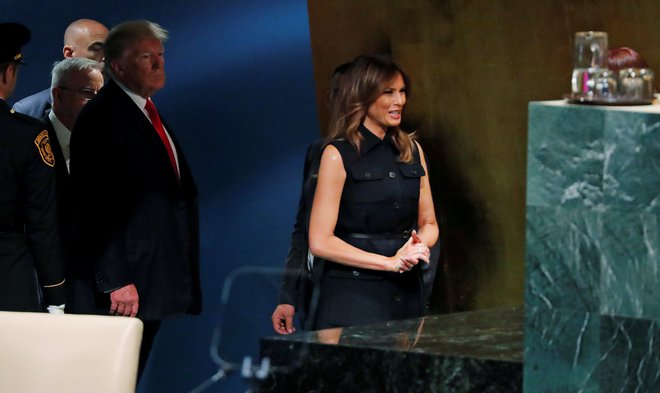 Dogodka se je udeležila tudi Melania Trump. FOTO: Reuters