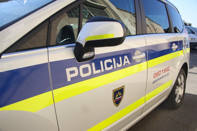 Policisti bodo o nesreči pri delu podali poročilo pristojnemu tožilstvu. FOTO: Policija