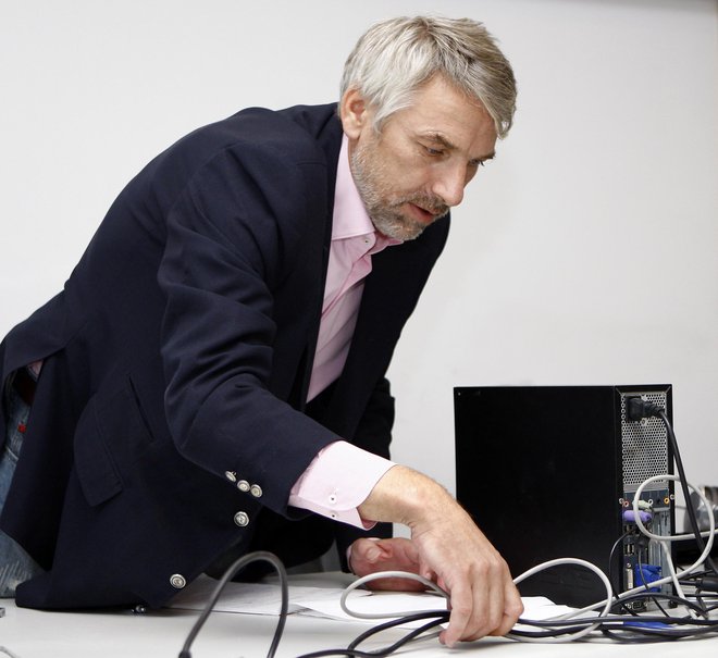 Vladimir Vodušek je bil obsojen na leto in pol zapora. FOTO: Aleš Černivec/Delo&nbsp;