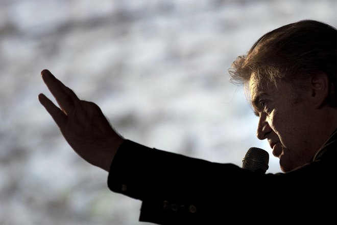 Steve Bannon je bil&nbsp; v Italiji v preteklih treh mesecih najmanj trikrat. FOTO: Massimo Percossi/Ap