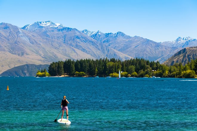 Jezero Wanaka na Novi Zelandiji. FOTO: Shutterstock