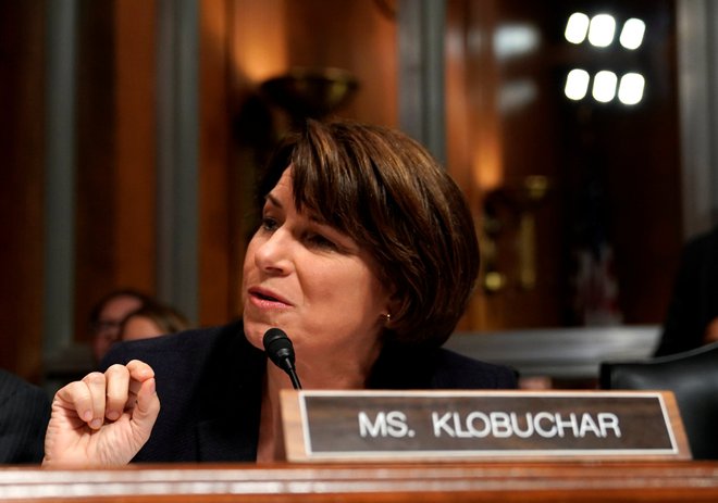 Stari starši Amy Klobuchar so v ZDA prišli iz Slovenije. FOTO: Reuters